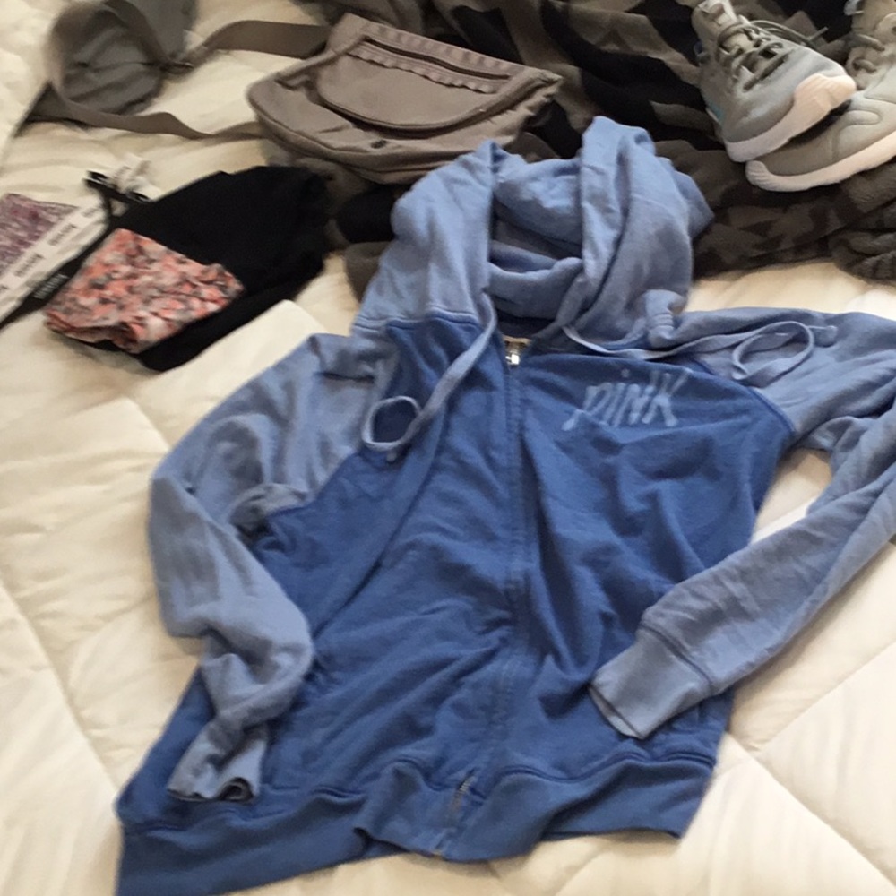 PINK Victoria’s Secret Zip-Up Hoodie.